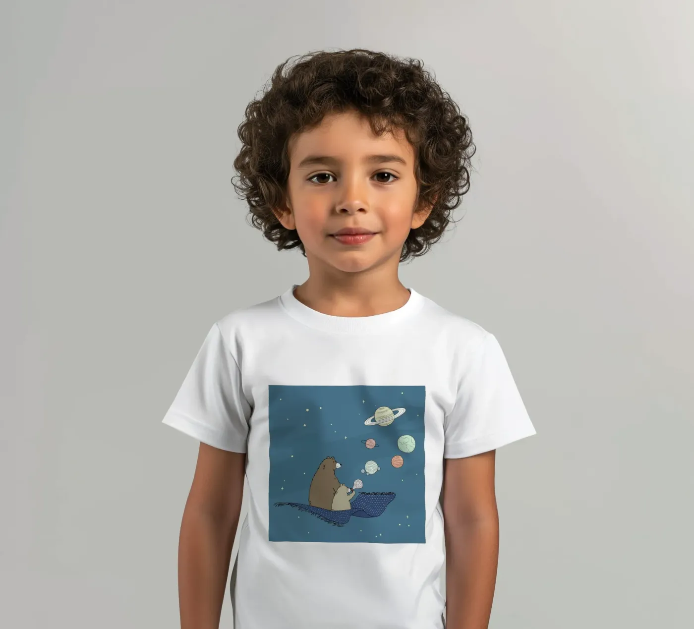 Bubbles t-shirt bambini da Christina Heitmann