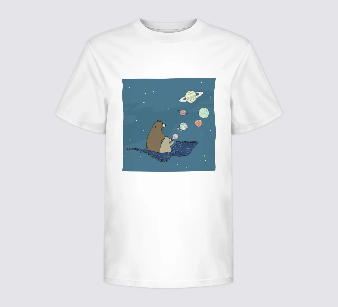 Bubbles t-shirt bambini da Christina Heitmann