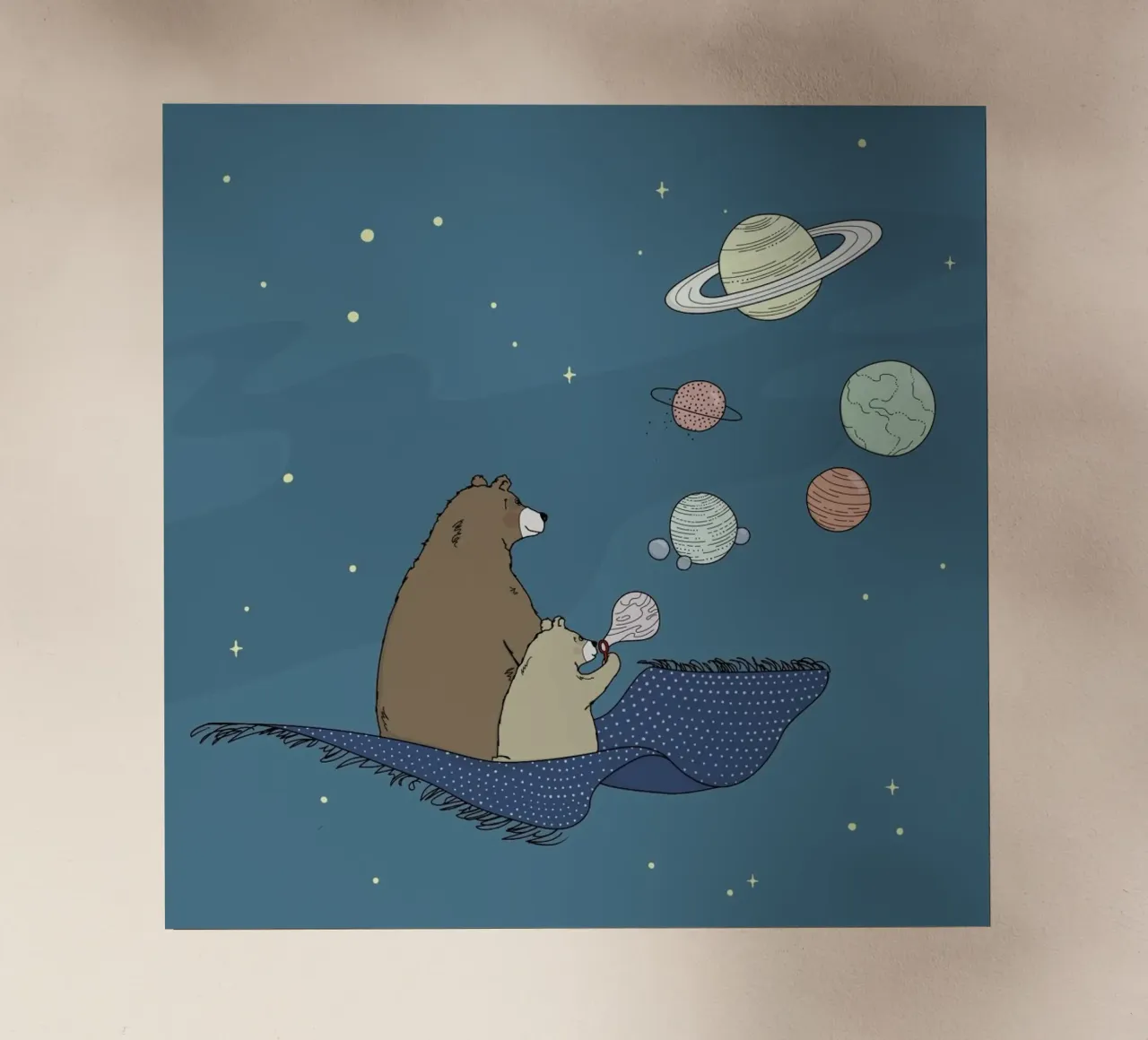 Bubbles pellicola backlit da Christina Heitmann