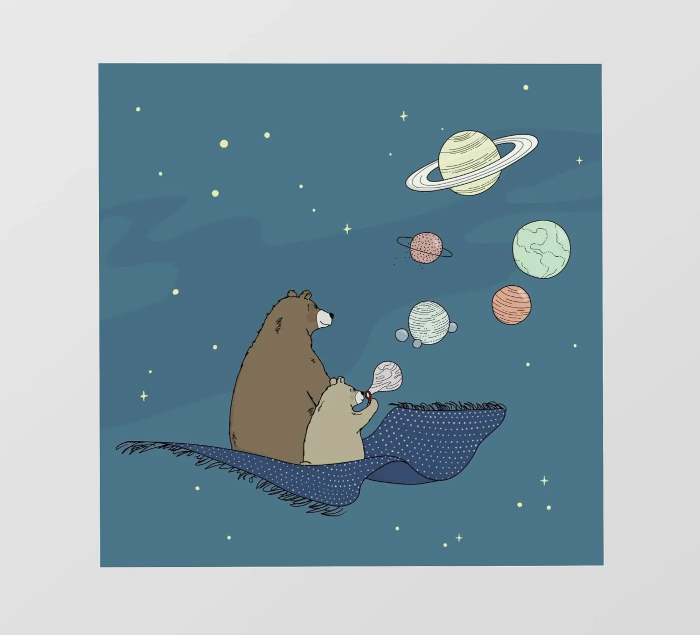 Bubbles pvc cover by Christina Heitmann