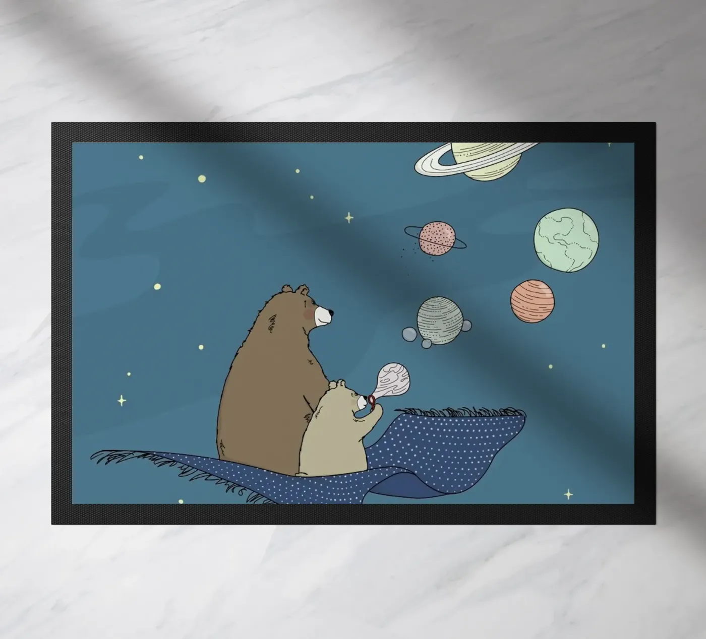 Bubbles paillasson de Christina Heitmann