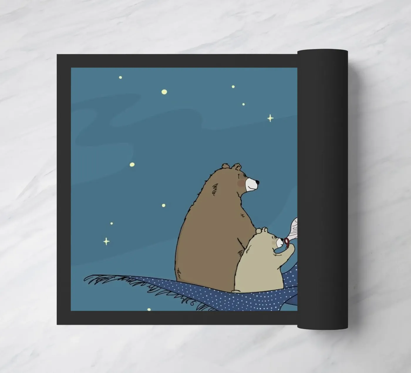 Bubbles doormat by Christina Heitmann