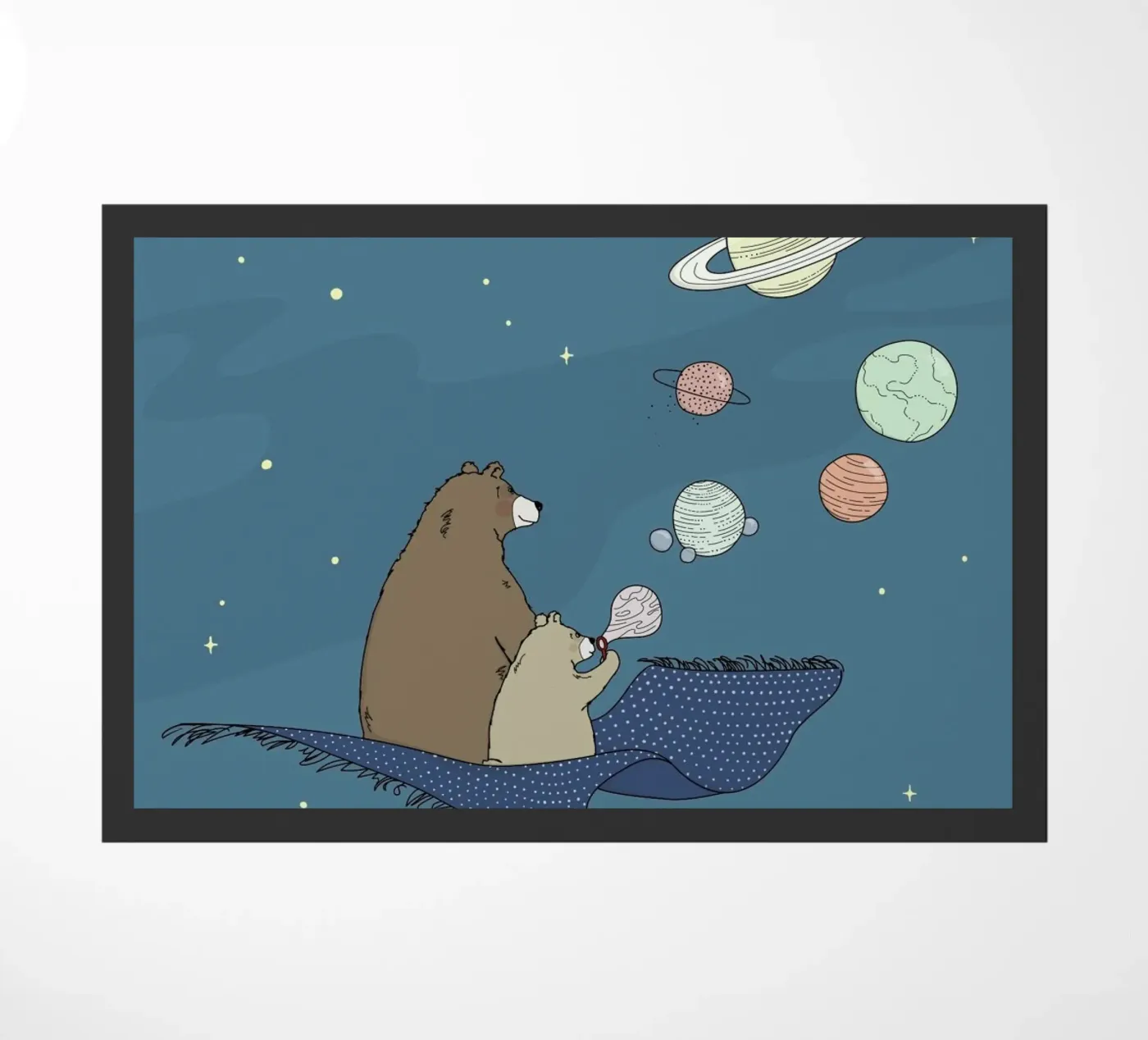 Bubbles paillasson de Christina Heitmann