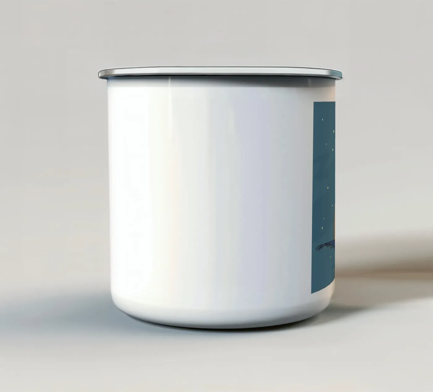 Bubbles enamel mug by Christina Heitmann