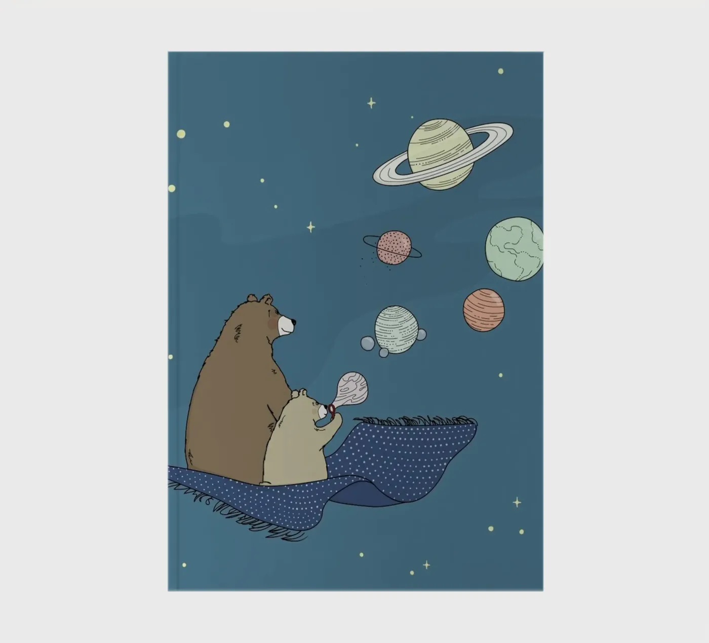 Bubbles Notizbuch von Christina Heitmann