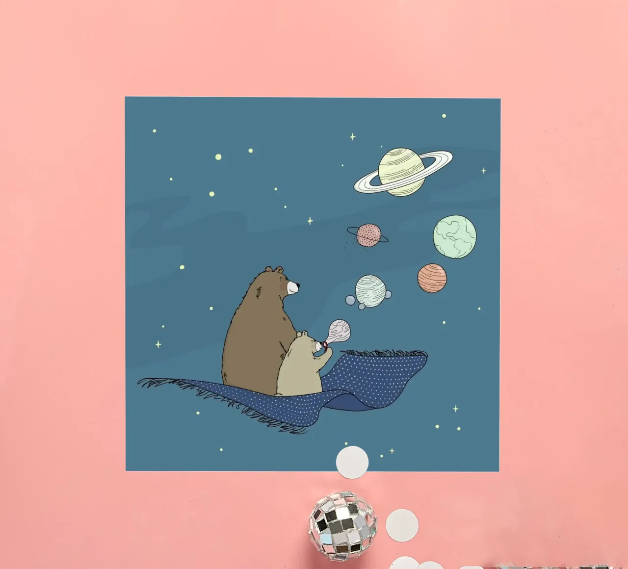 Bubbles sticker van Christina Heitmann