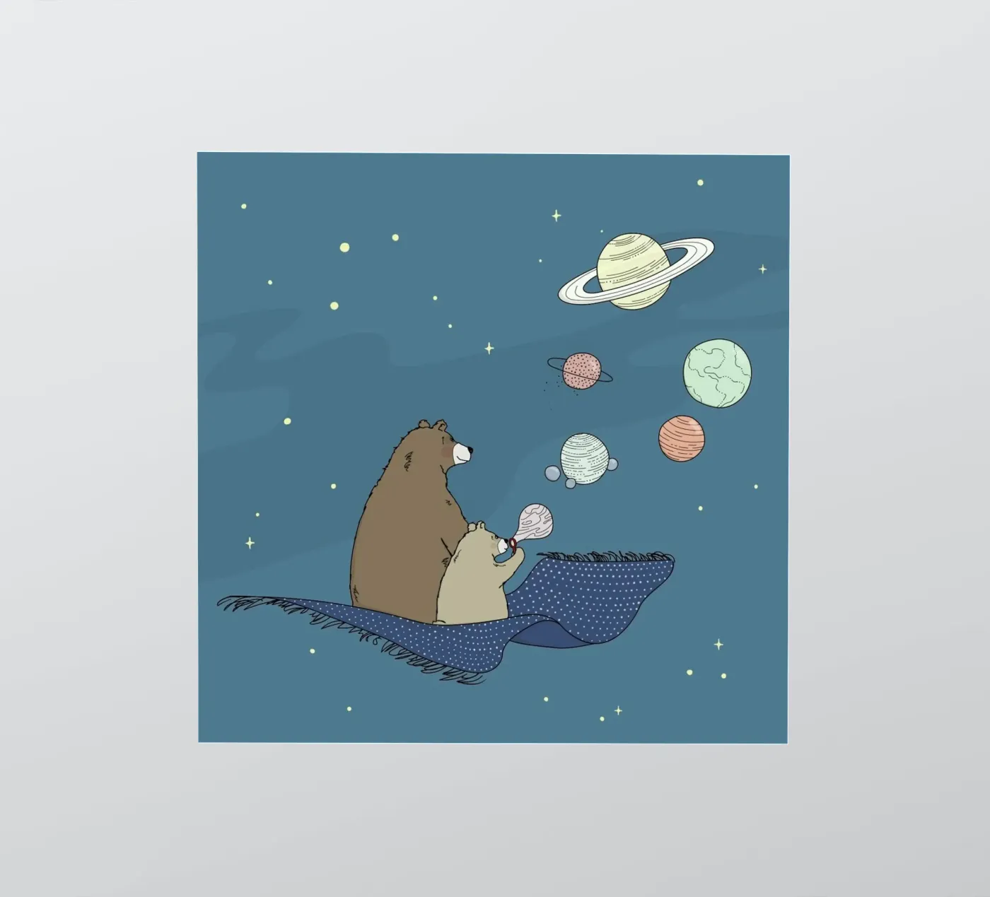 Bubbles sticker van Christina Heitmann