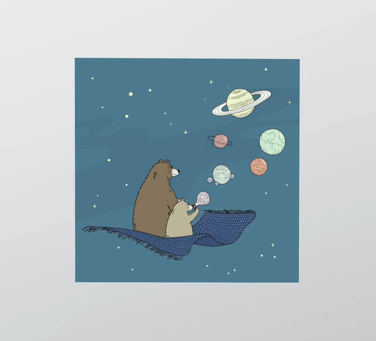 Bubbles sticker van Christina Heitmann