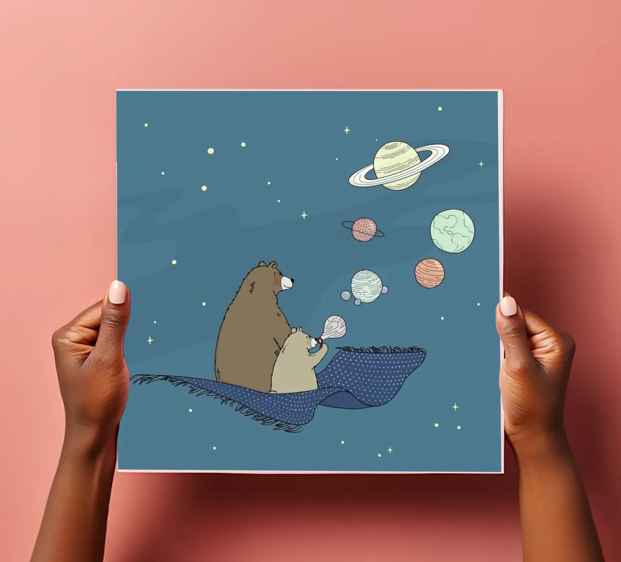 Bubbles sticker sheet by Christina Heitmann