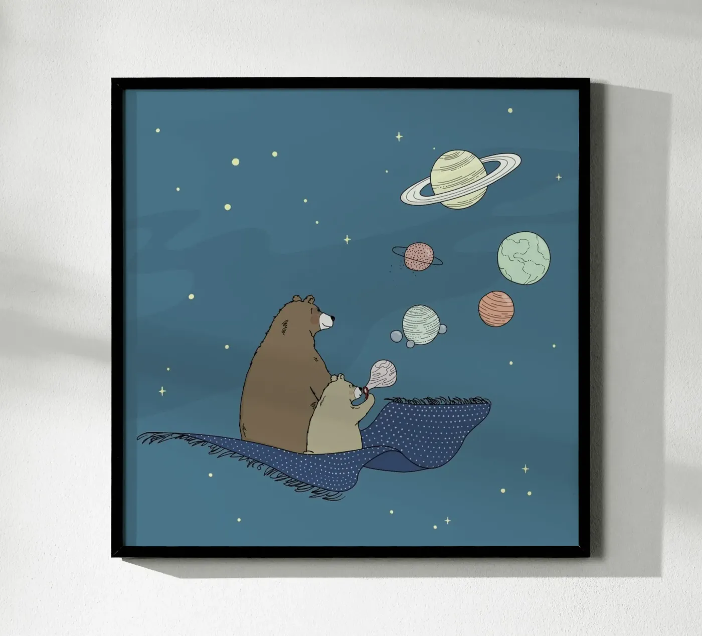 Bubbles Poster von Christina Heitmann
