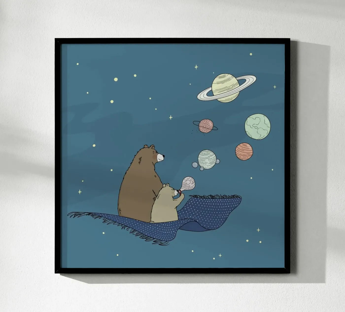 Bubbles poster da Christina Heitmann