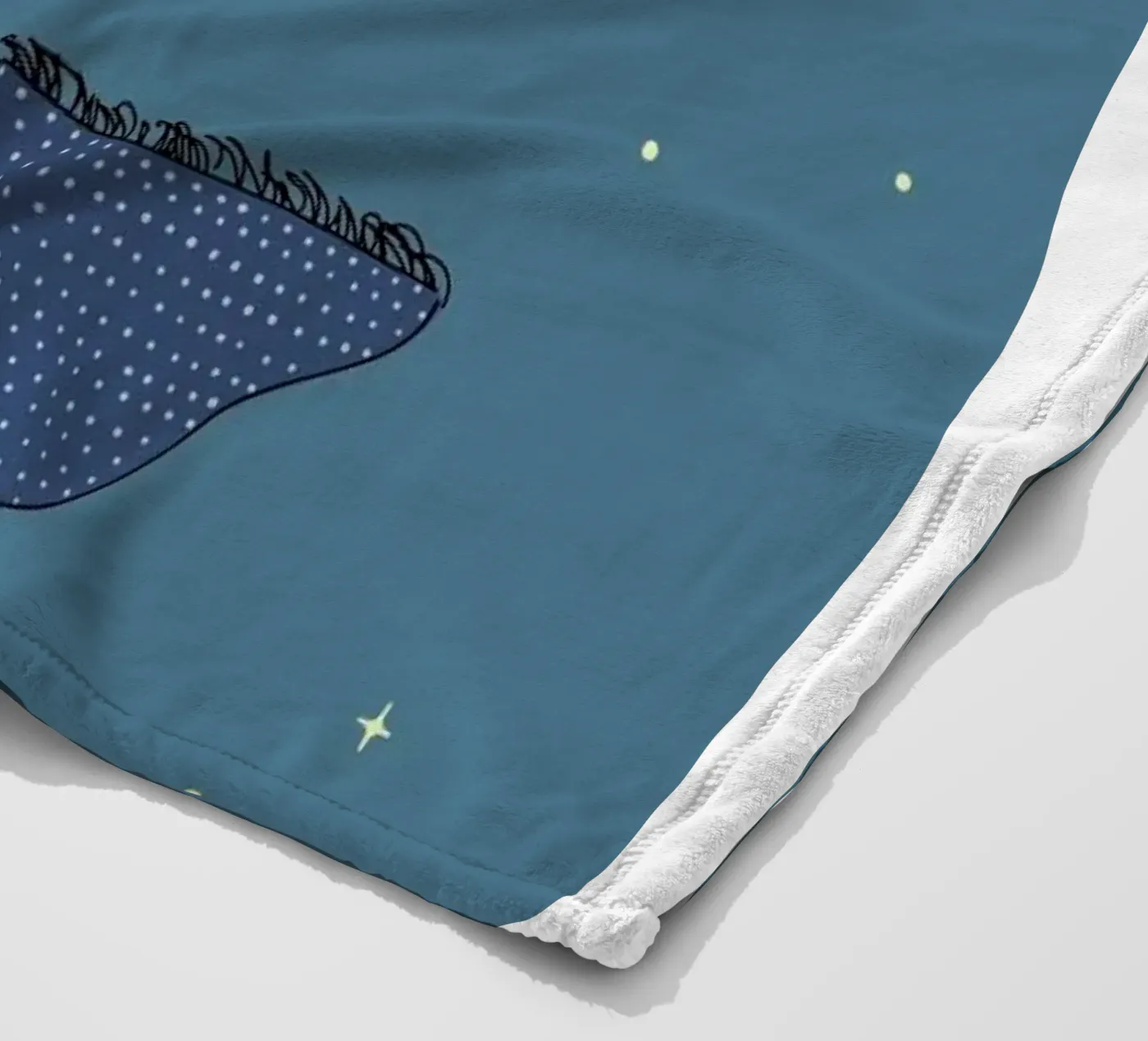 Bubbles fleece blanket by Christina Heitmann