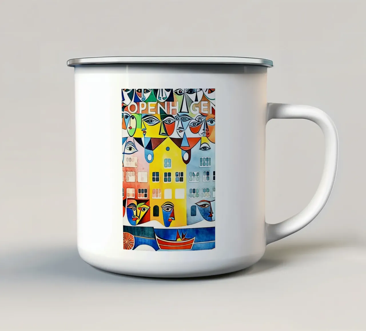 Copenaghen, Globetrotter tazza in smalto da ZAMART