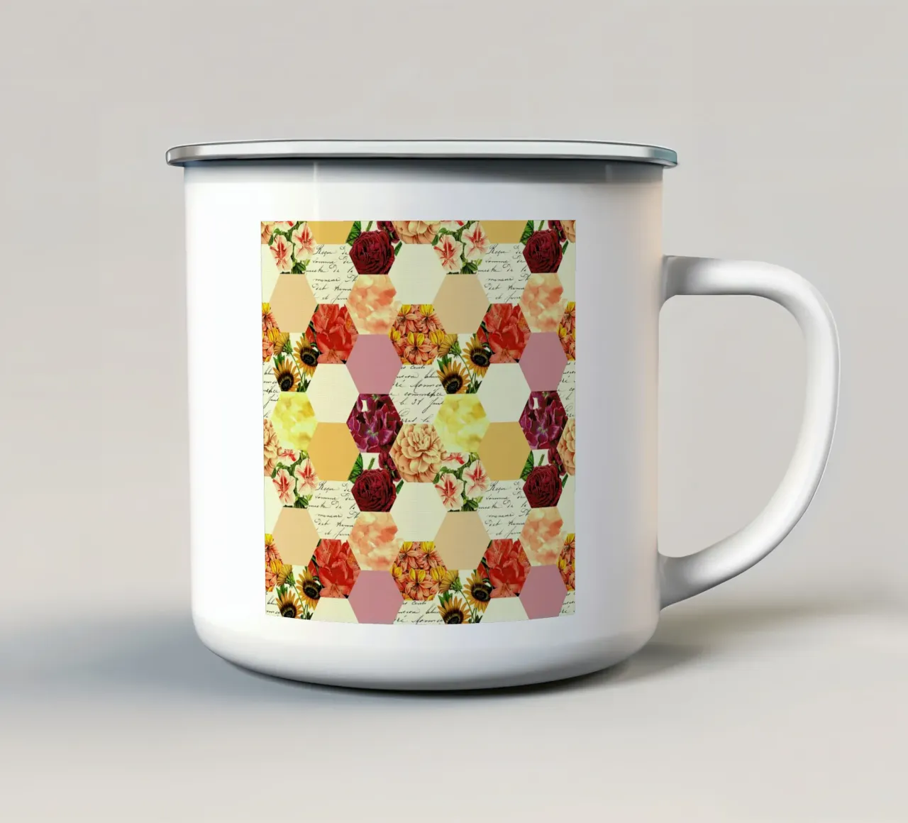 Nature Hive tazza in smalto da Tobe Fonseca