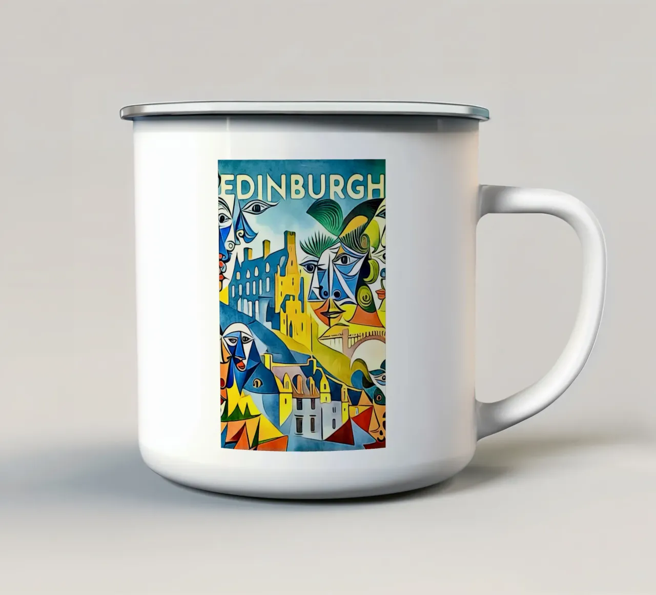Edimburgo, Globetrotter tazza in smalto da ZAMART