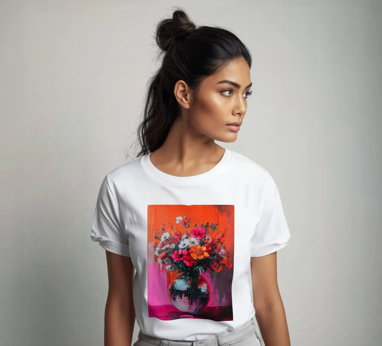 Fiori da discoteca 2 t-shirt da Katja Stehle Design
