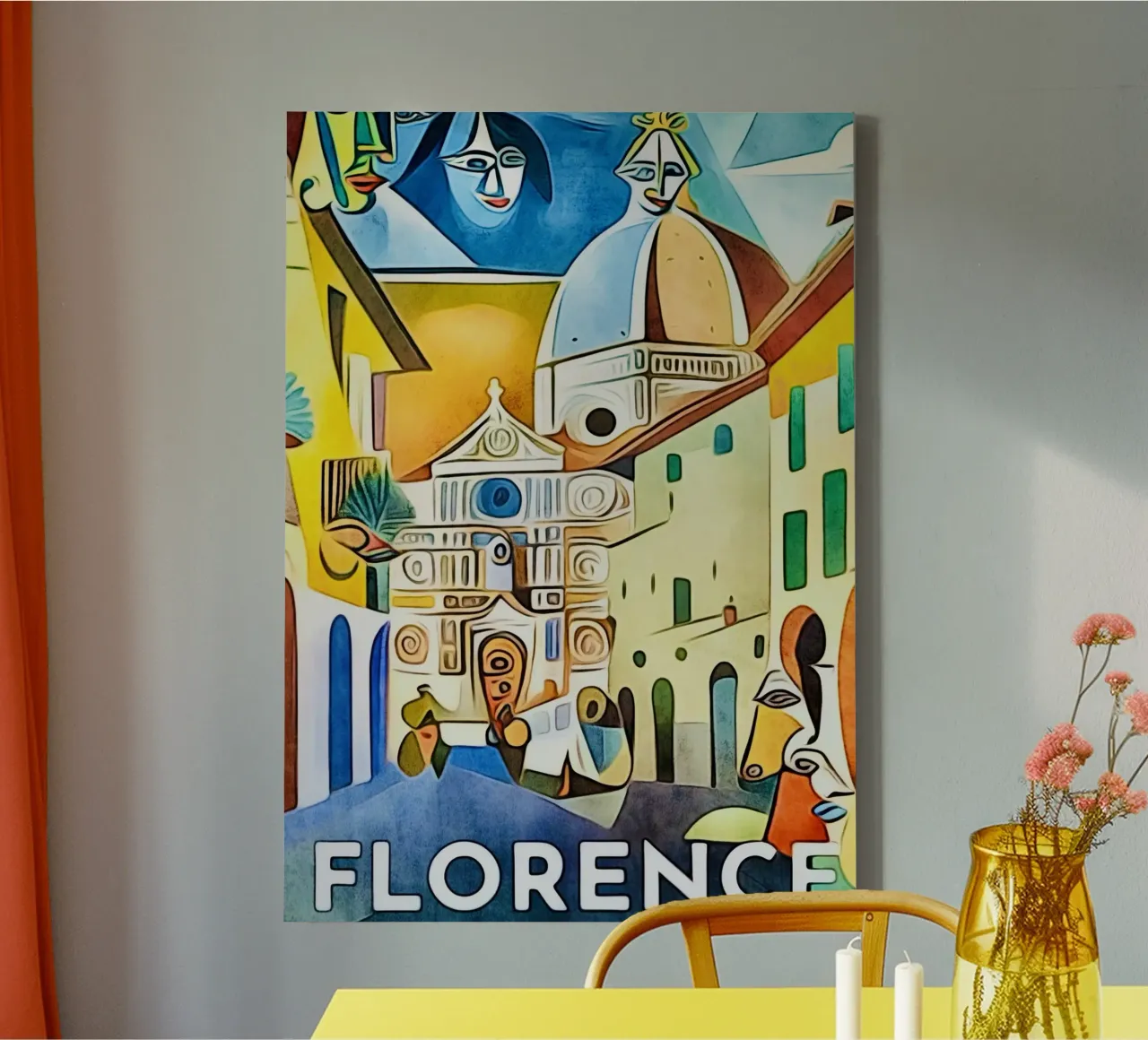 Florence, Globetrotter canvas by ZAMART