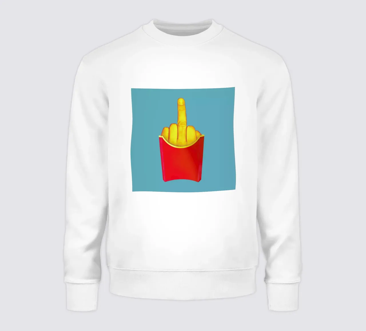 There's Always That Tall Fry sweatshirt by suckertom