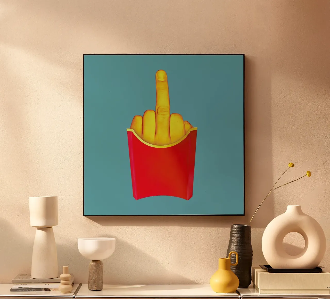 There's Always That Tall Fry plexiglass da suckertom