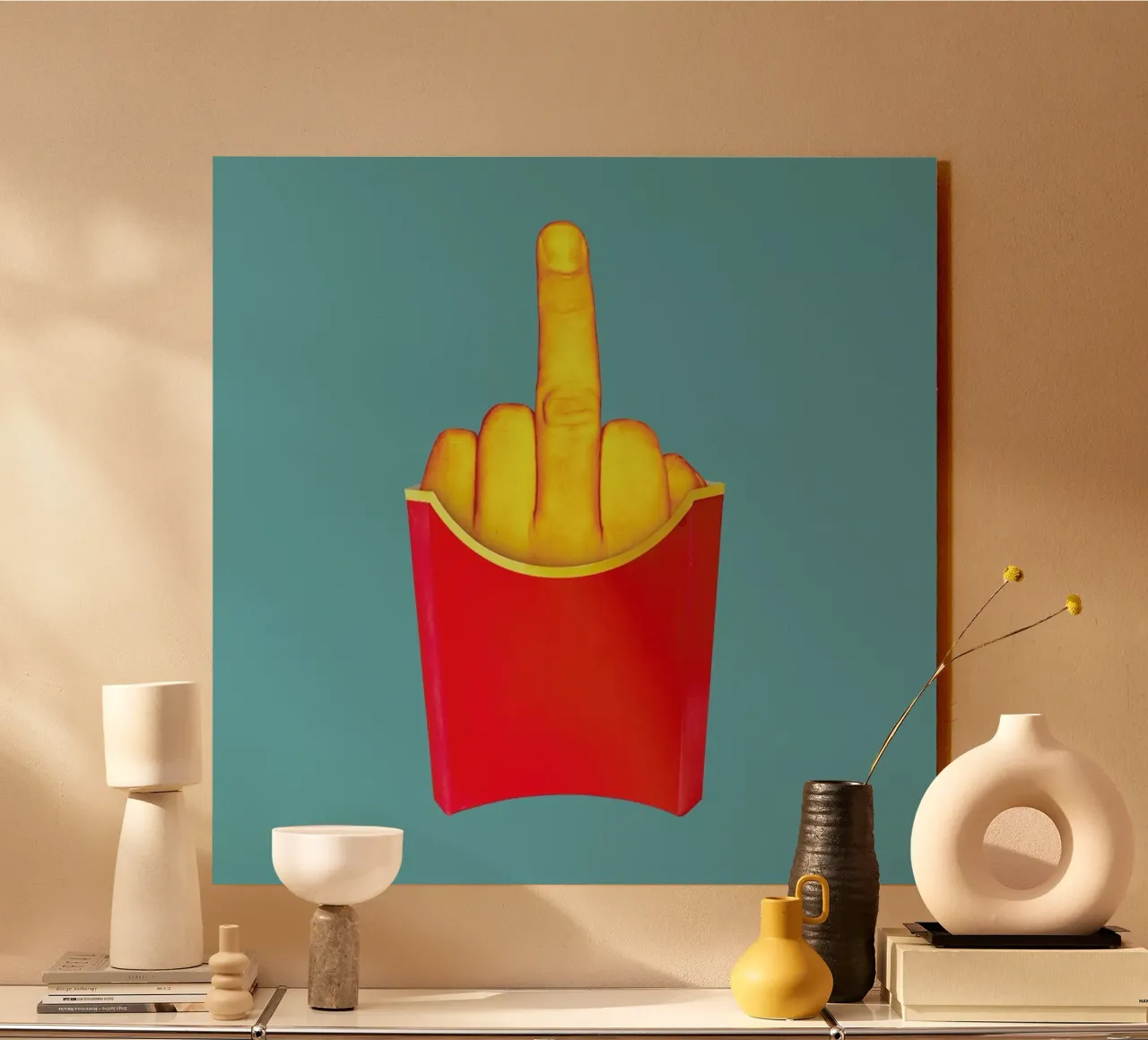 There's Always That Tall Fry plexiglass da suckertom