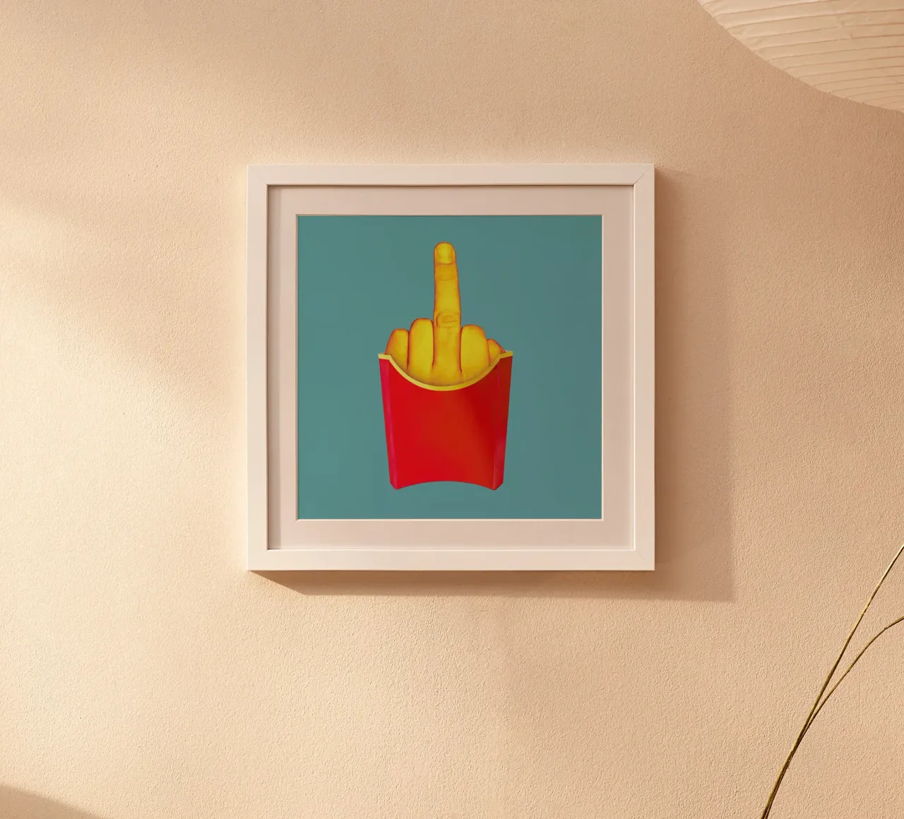 There's Always That Tall Fry carta hahnemühle da suckertom