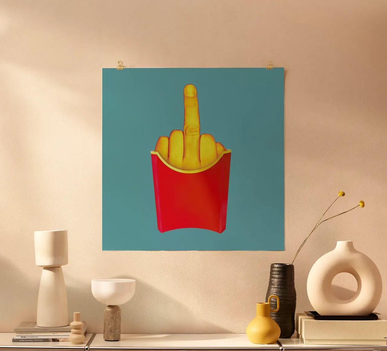 There's Always That Tall Fry carta hahnemühle da suckertom