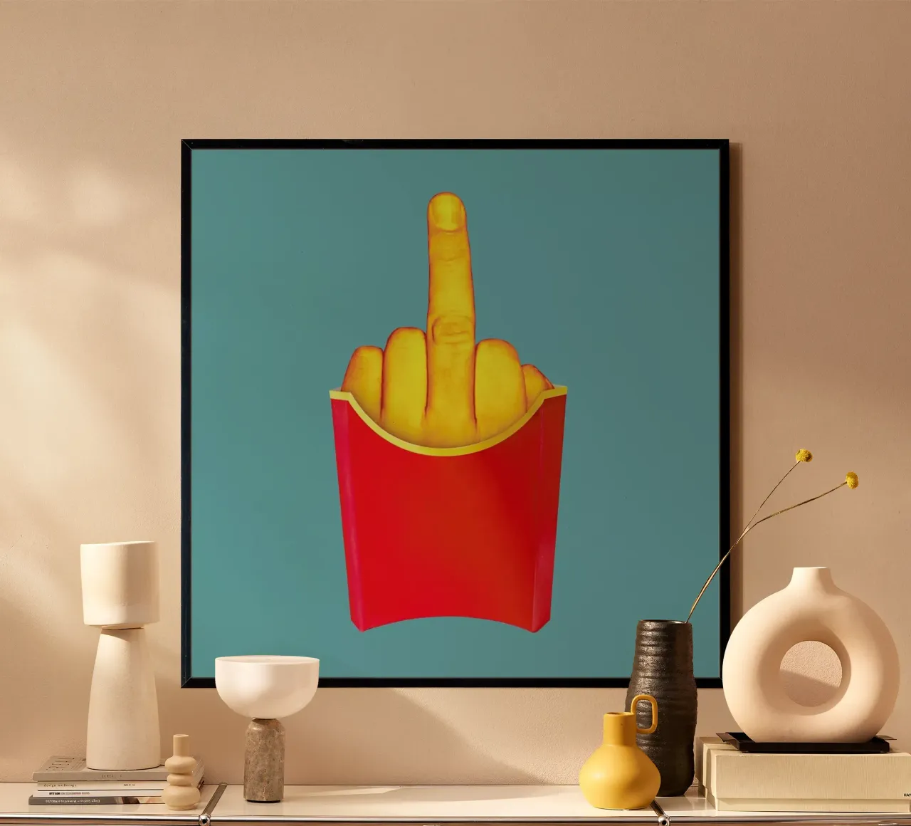 There's Always That Tall Fry carta hahnemühle da suckertom