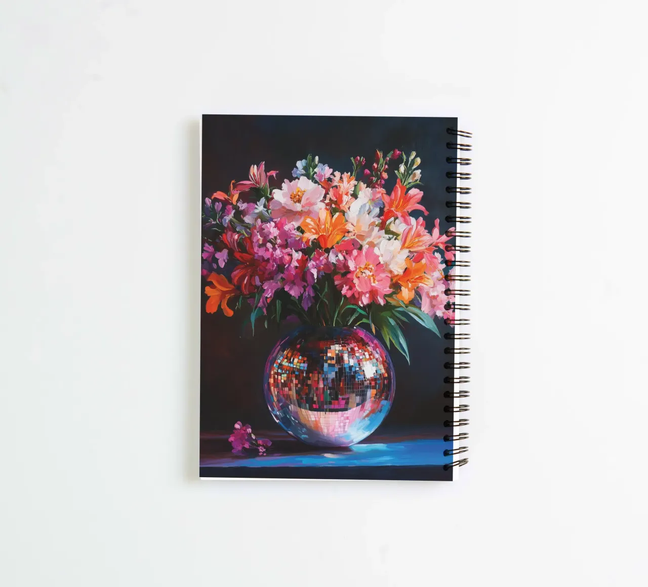 Discoblumen 3 spiral notebook by Katja Stehle Design