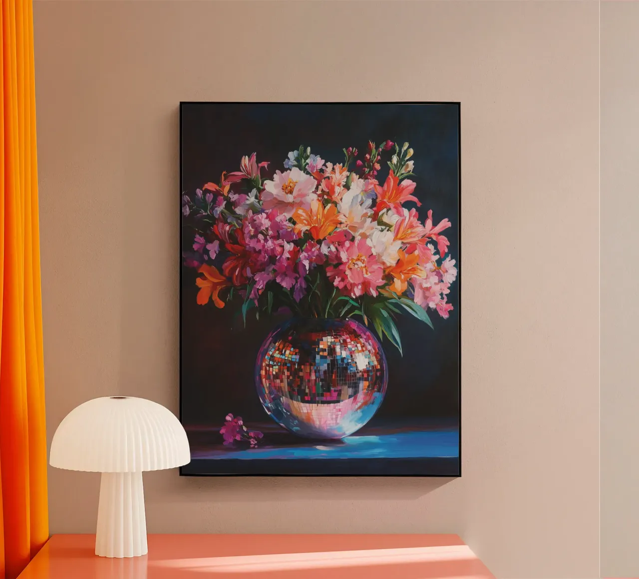 Discoblumen 3 plexiglass da Katja Stehle Design