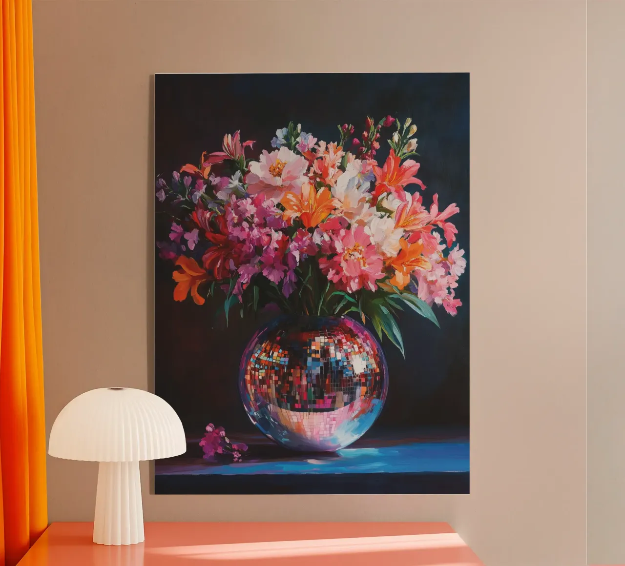 Discoblumen 3 plexiglass da Katja Stehle Design