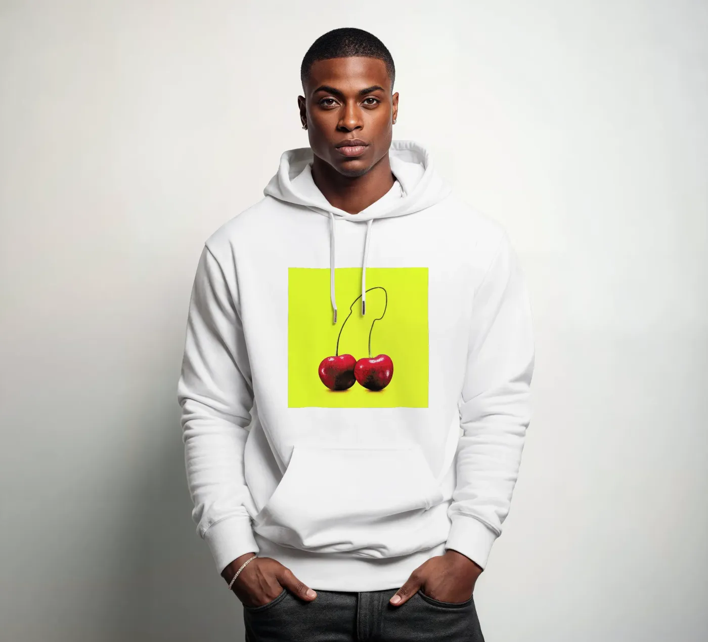 Cherrydick felpa con cappuccio da suckertom