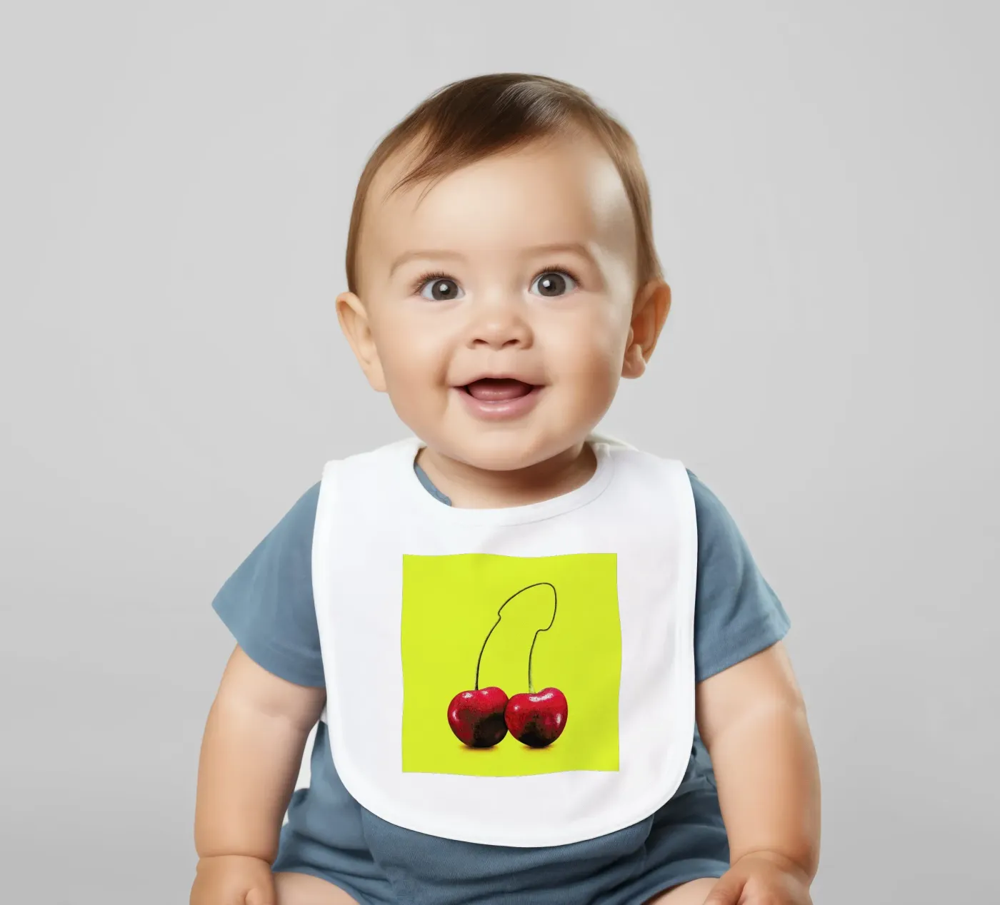 Cherrydick bavoir de suckertom