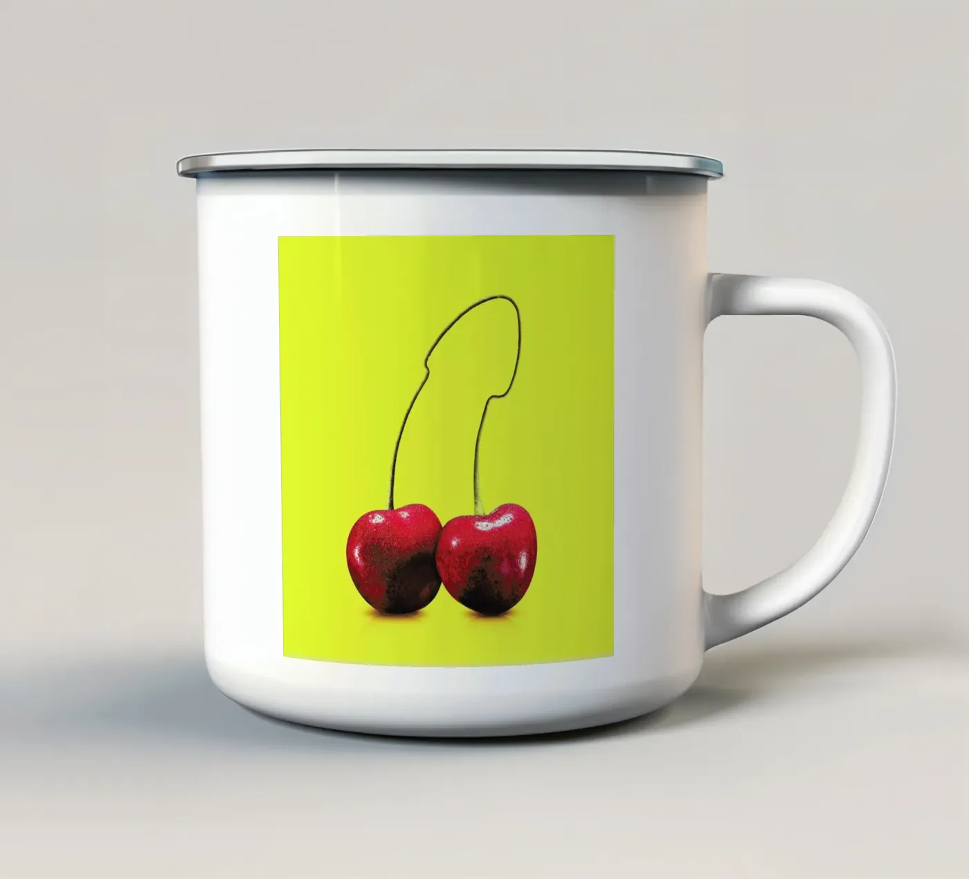 Cherrydick emaille mok van suckertom