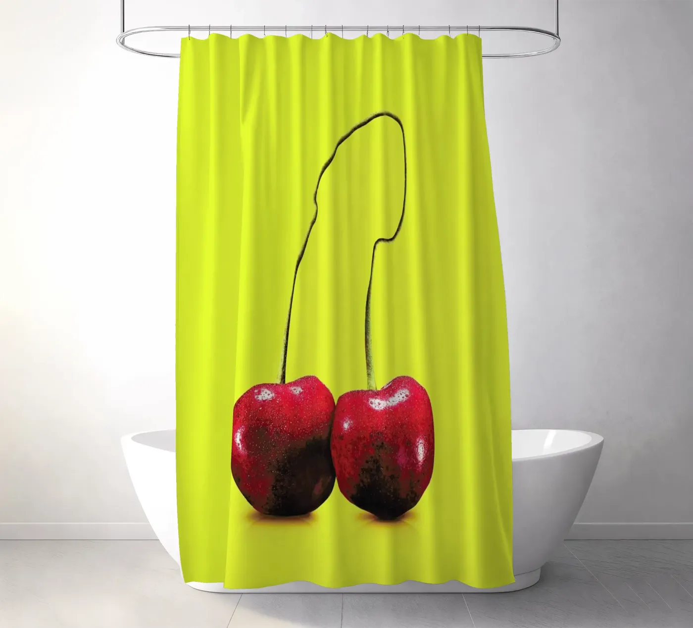 Cherrydick douchegordijn van suckertom