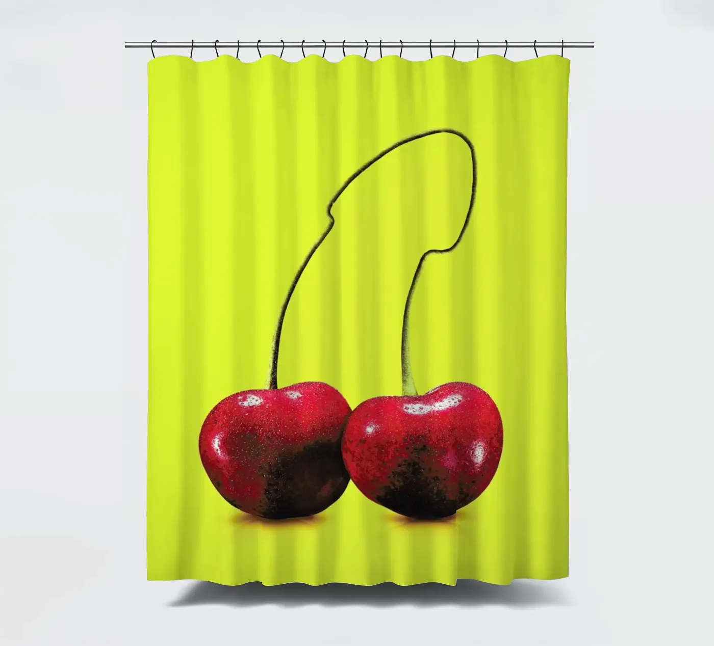 Cherrydick douchegordijn van suckertom