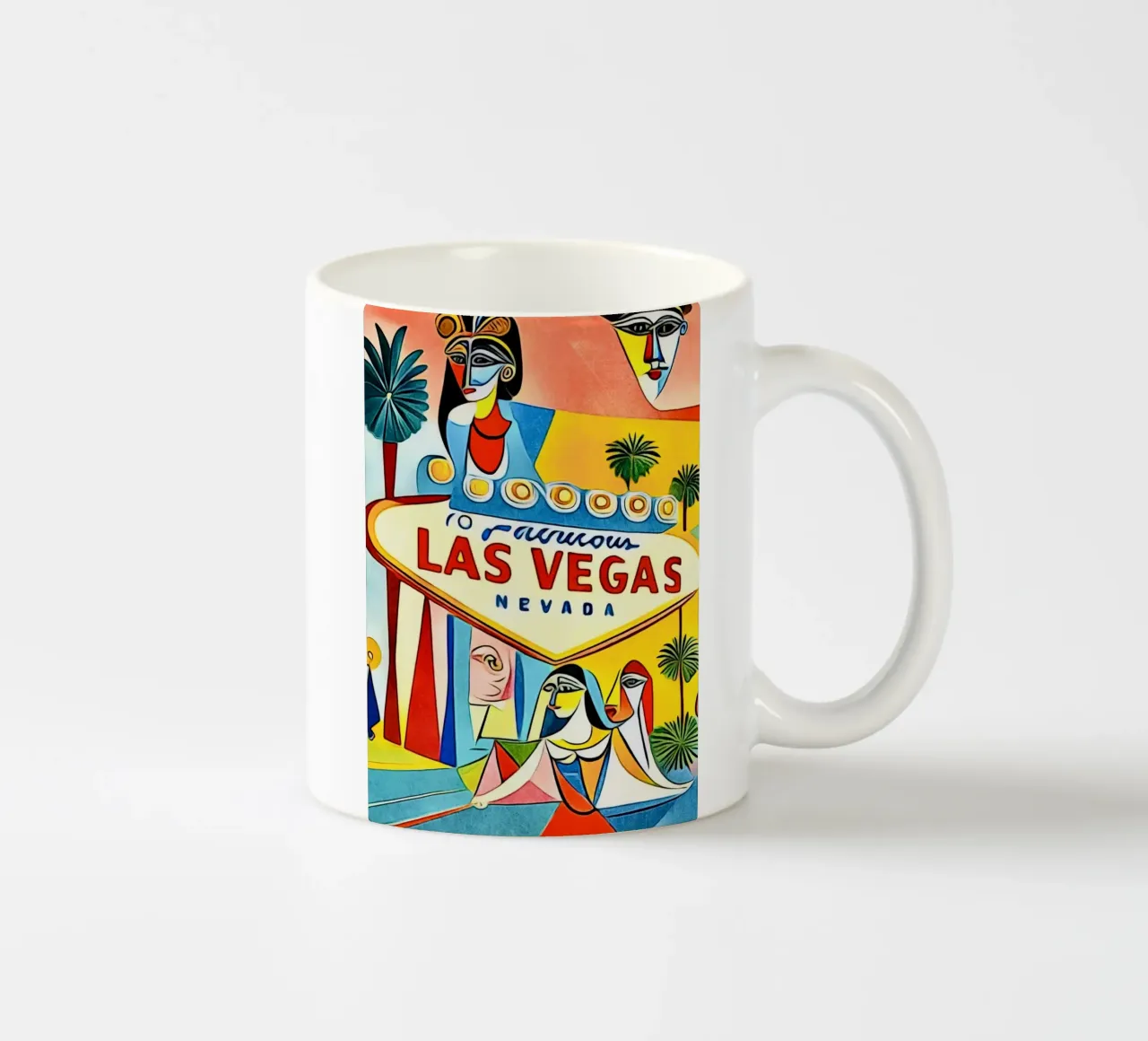 Las Vegas, Globetrotter tazza in ceramica da ZAMART