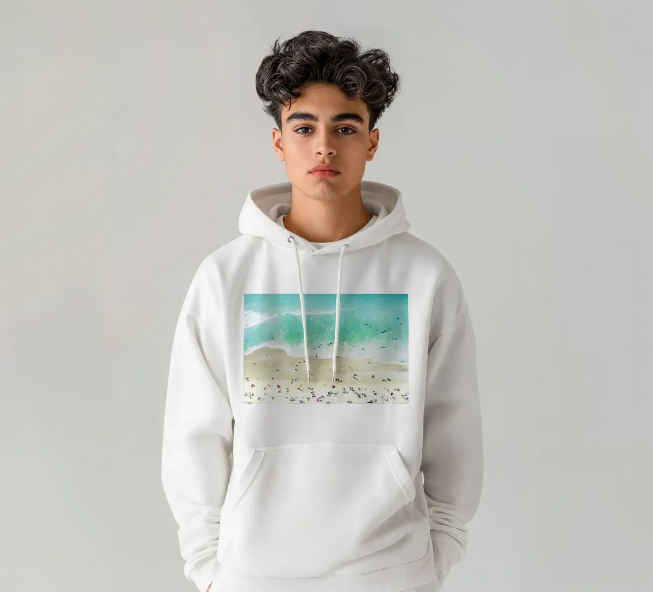 Print 220 felpa con cappuccio da Lila & Lola