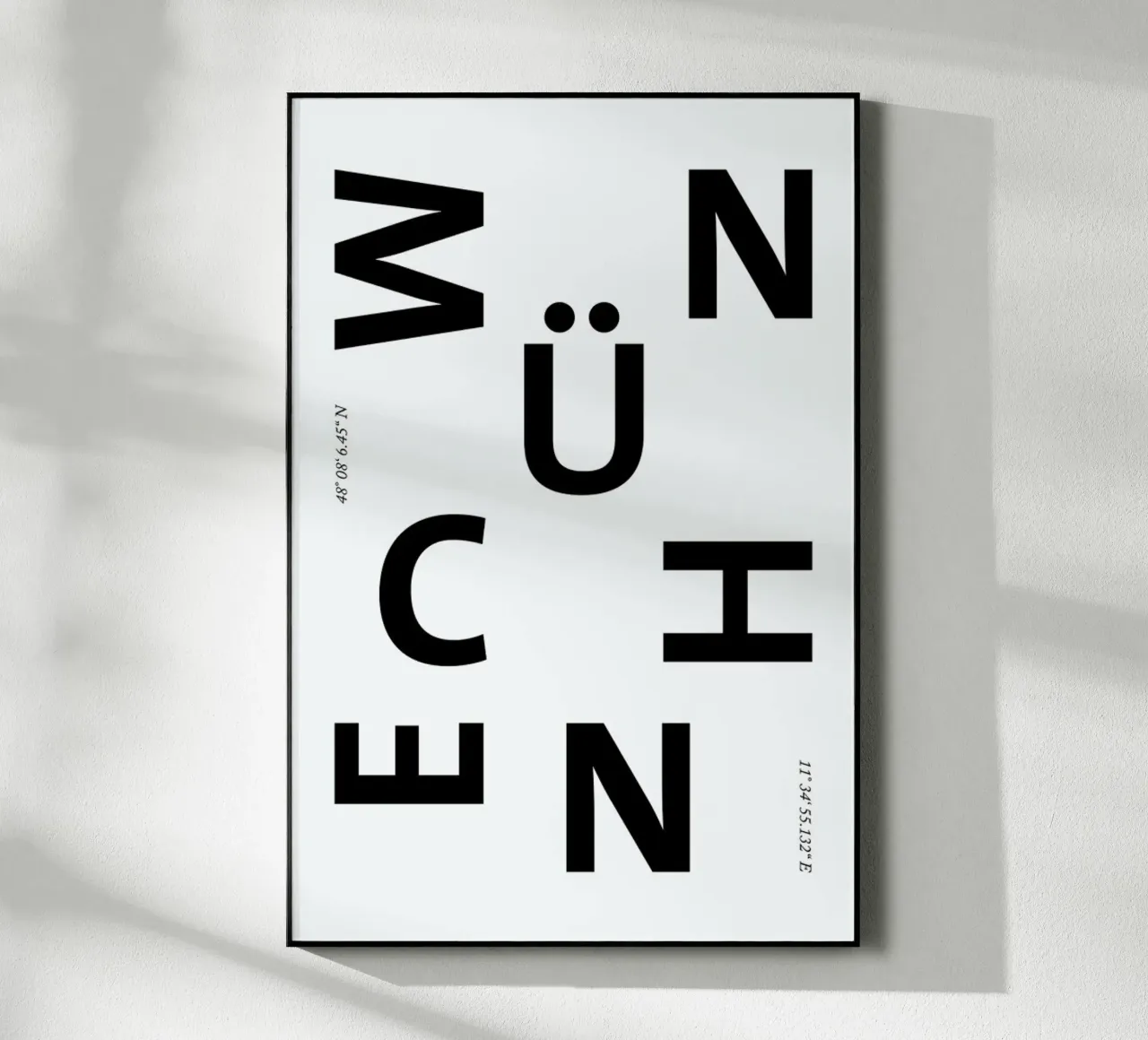 Cities - München plexiglass da typealive