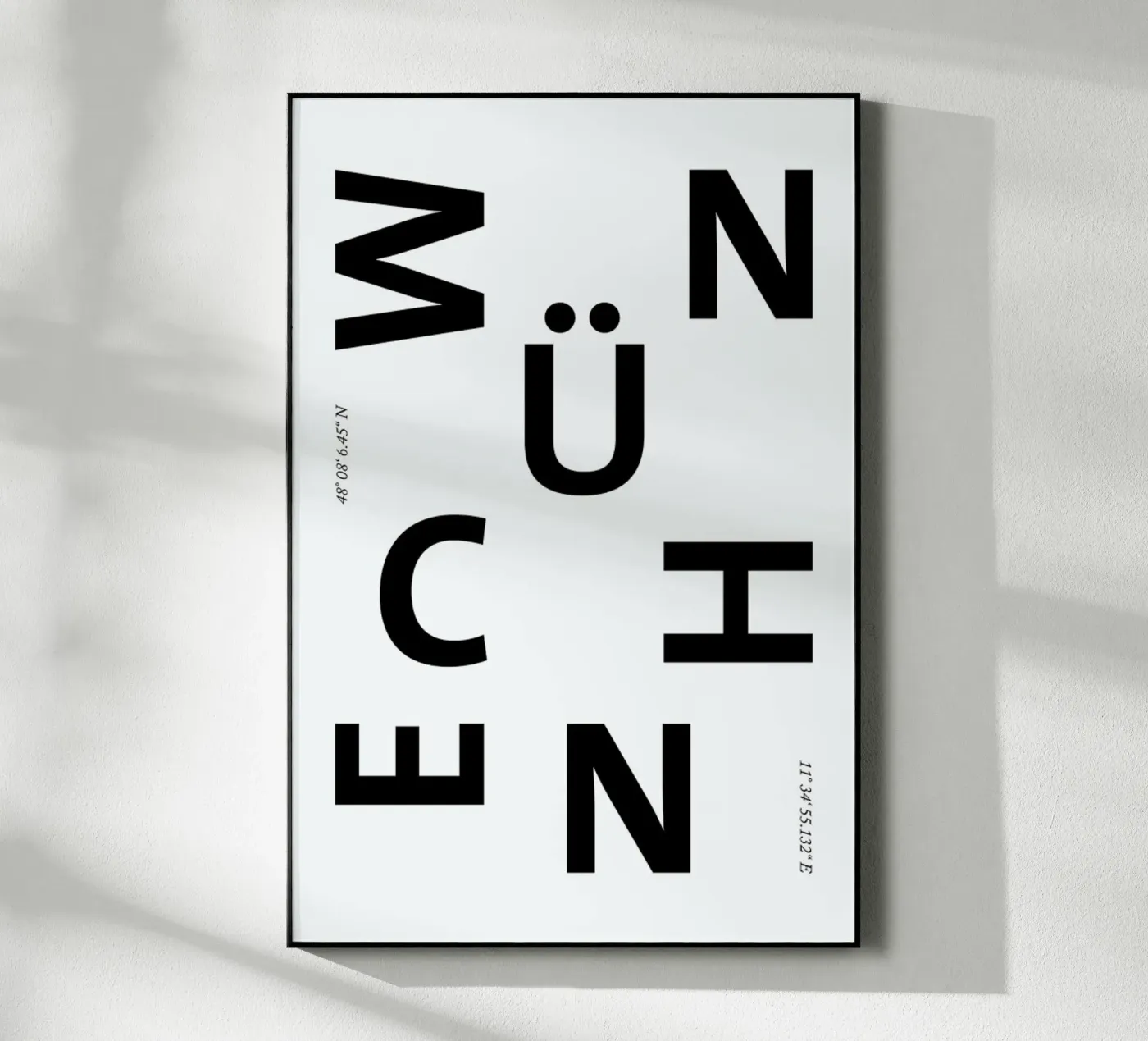 Cities - München plexiglass da typealive