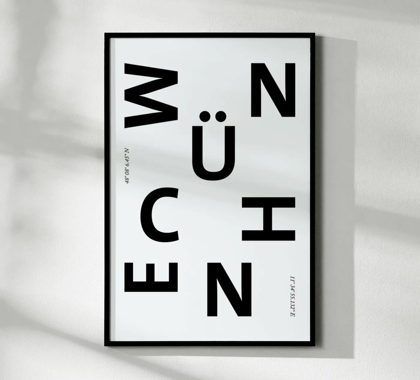 Cities - München poster da typealive