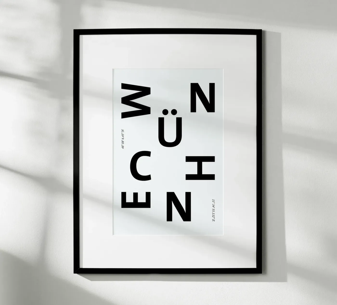Cities - München poster da typealive