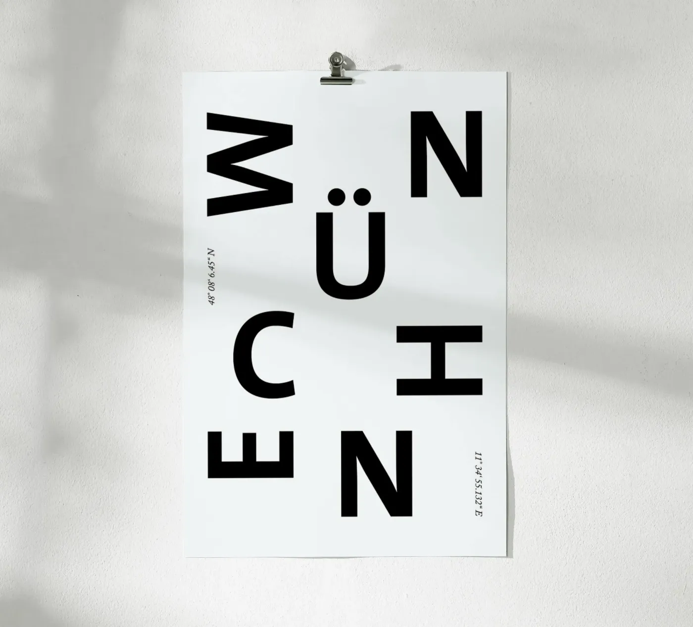 Cities - München poster da typealive