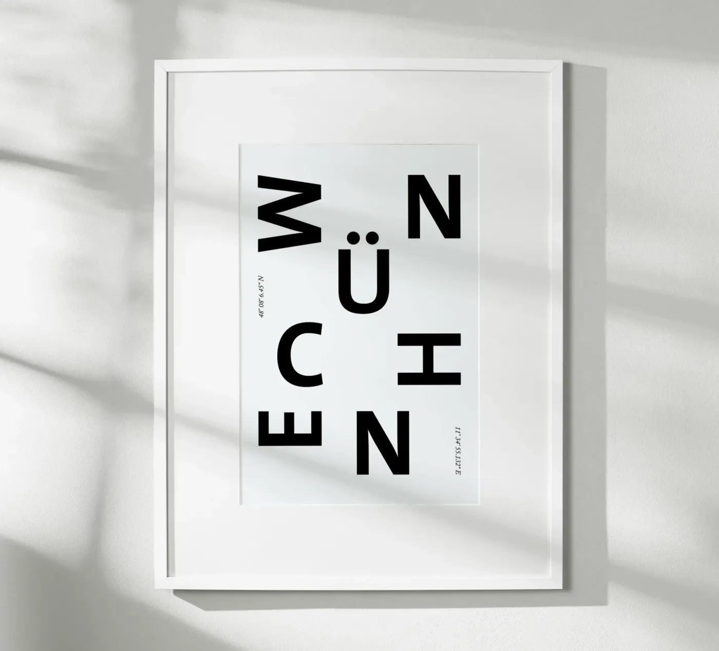 Cities - München poster da typealive