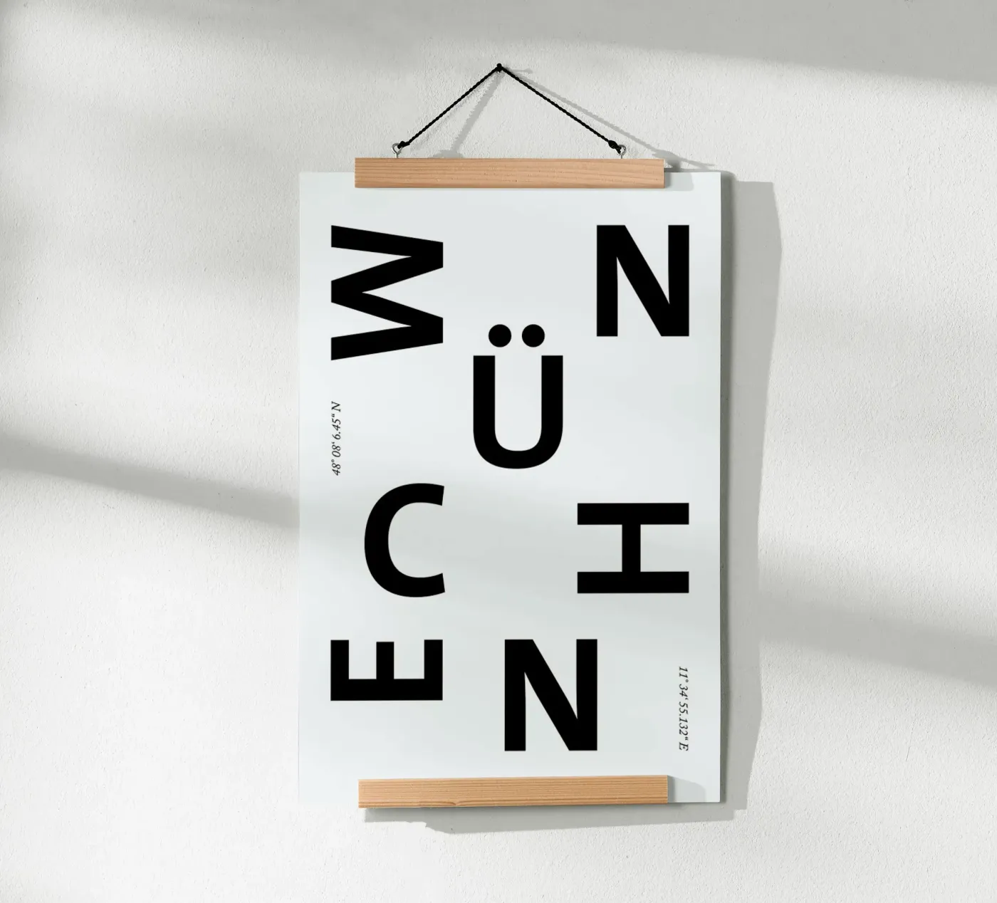 Cities - München poster da typealive