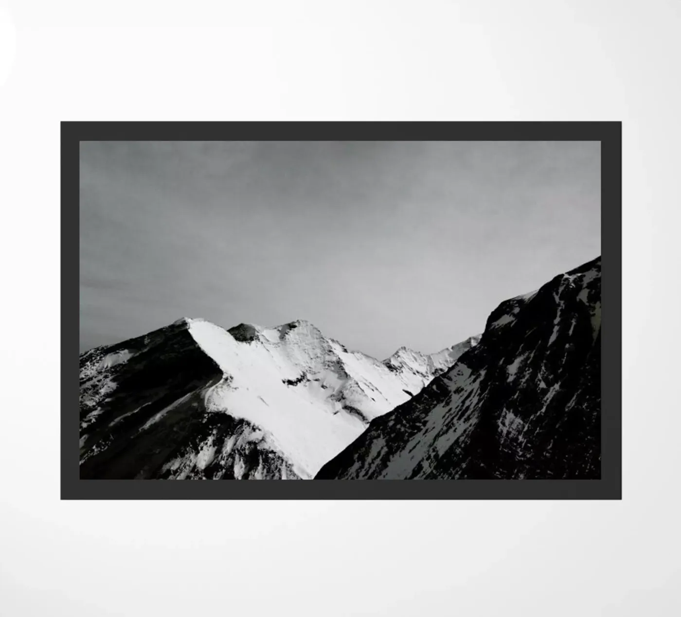 Mountains IV deurmat van Sebastian Hilgetag