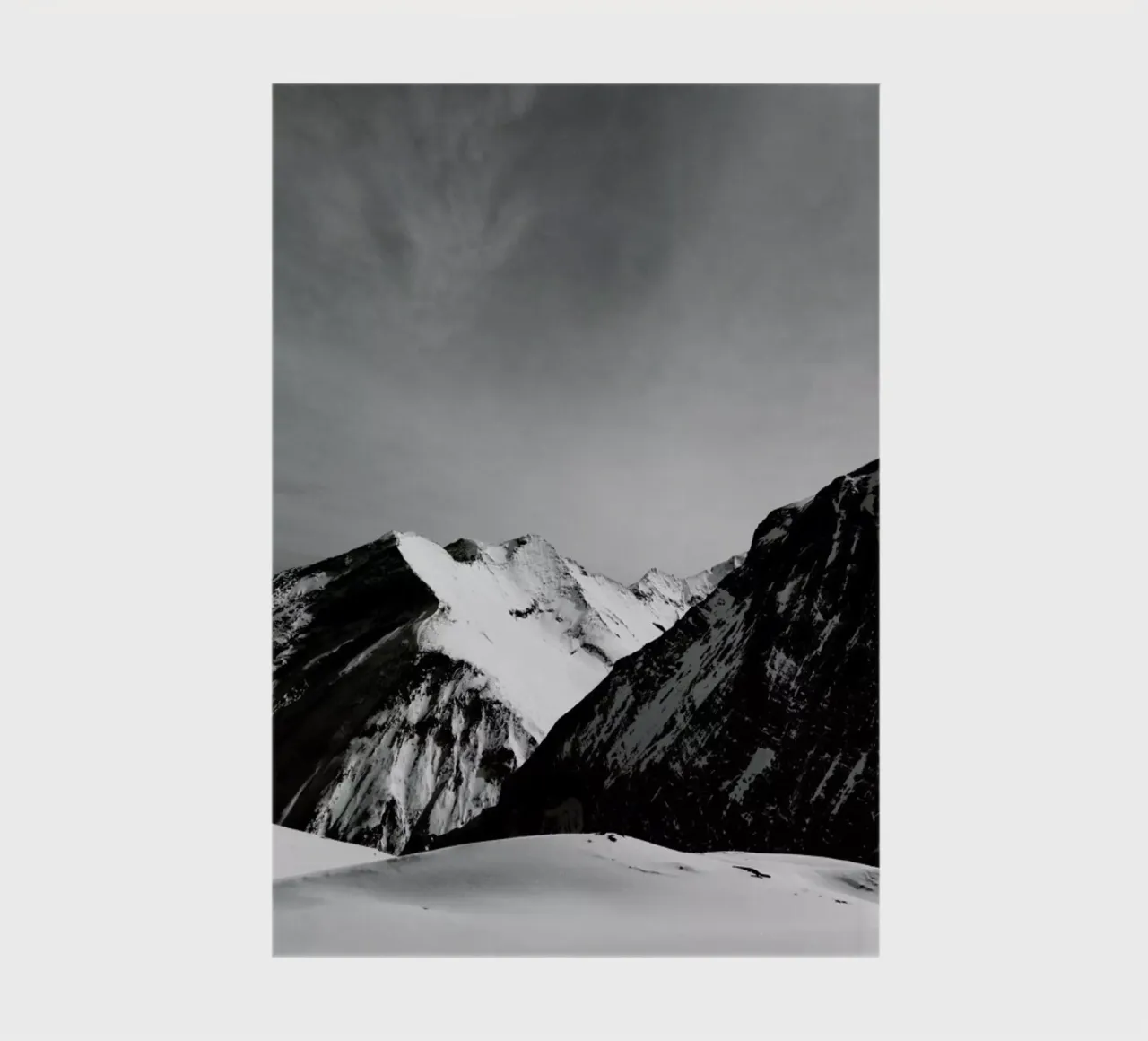 Mountains IV notebook by Sebastian Hilgetag