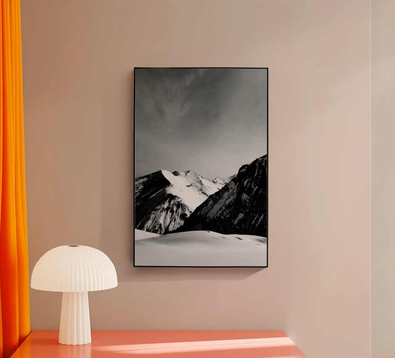 Mountains IV plexiglass da Sebastian Hilgetag