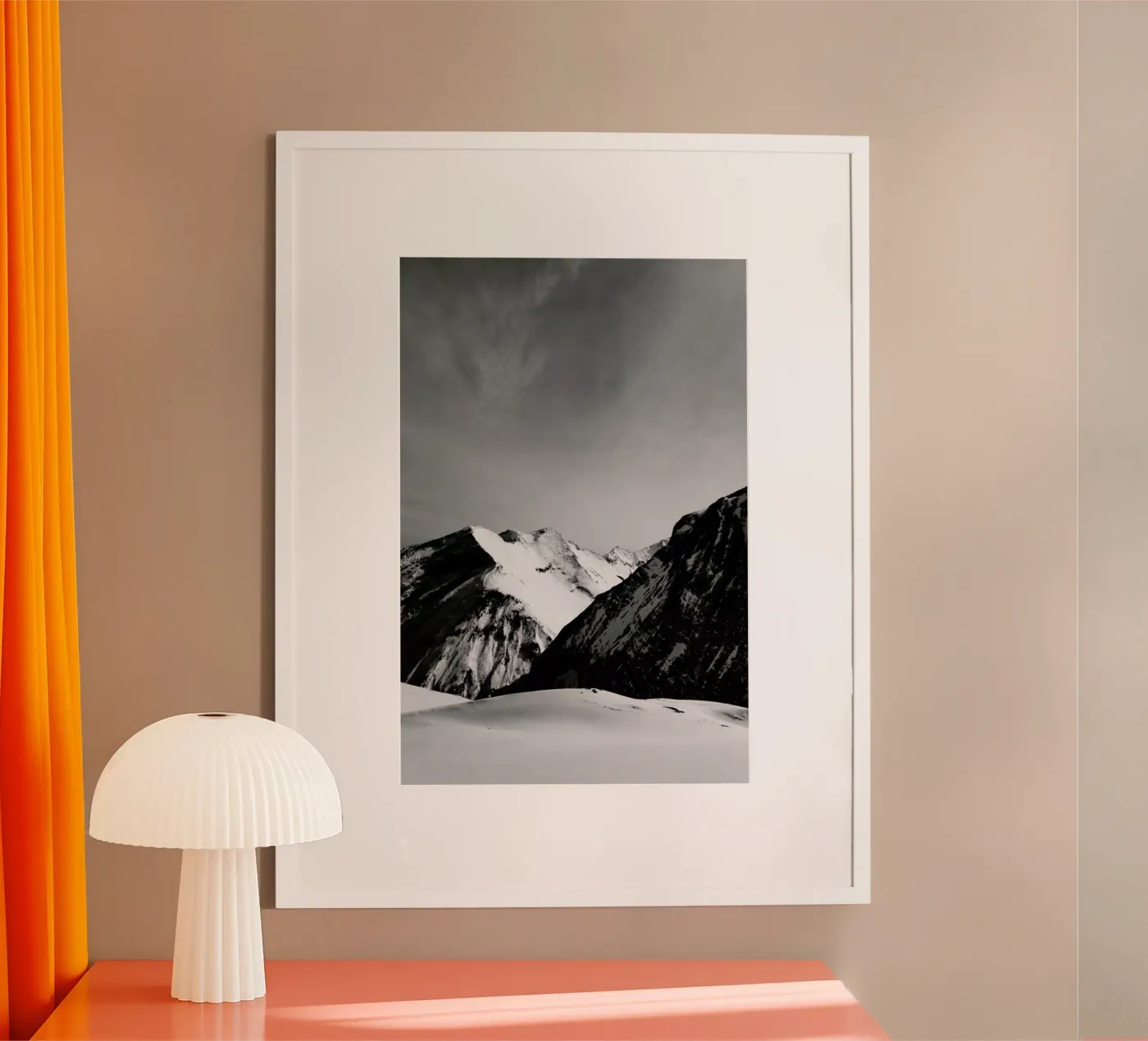 Mountains IV poster by Sebastian Hilgetag
