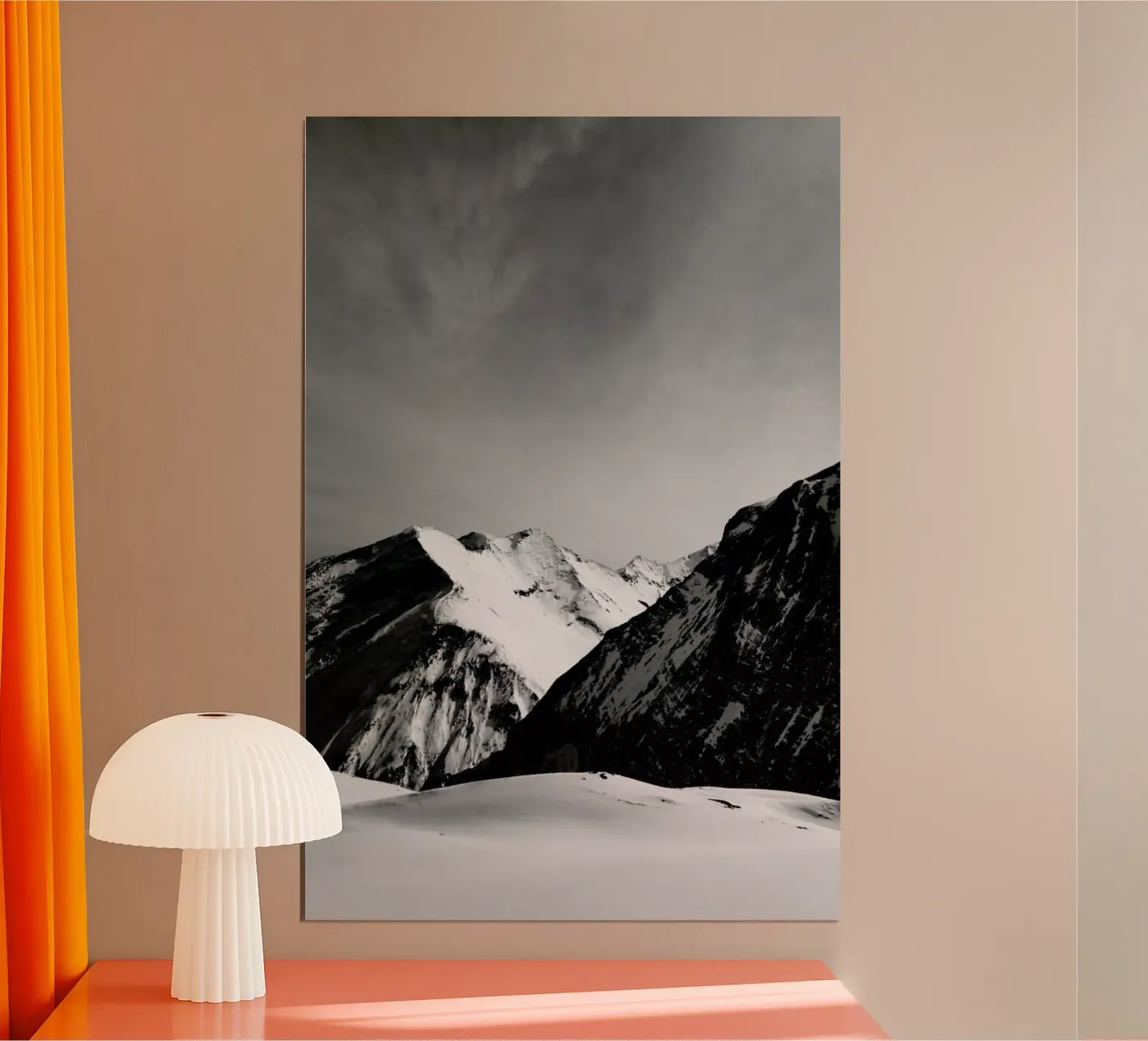 Mountains IV poster by Sebastian Hilgetag
