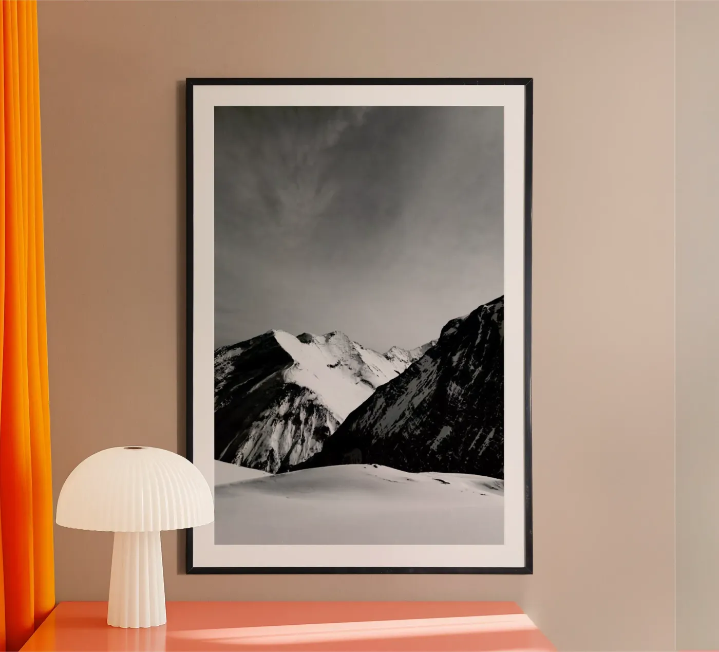 Mountains IV poster by Sebastian Hilgetag